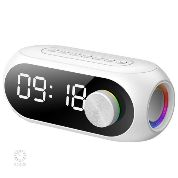 Réveil avec fonctionnalités de radio et Bluetooth