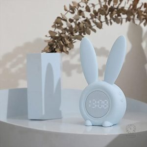 Horloge Lapin pour chambre d'enfant, style mignon
