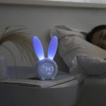 Réveil mignon Lapin, parfait pour les nuits tranquilles