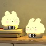 Réveil lapin pour chambre d'enfant