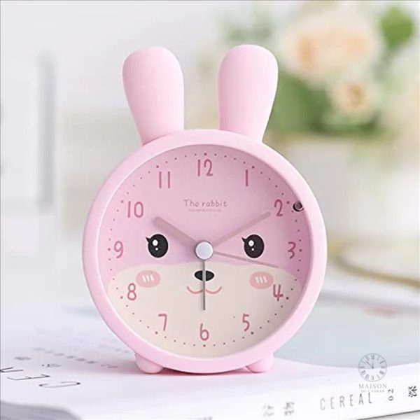 reveil-lapin-jour-nuit-1 Réveil Lapin pour enfants Jour Nuit