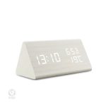 Réveil LED en bois, l'accessoire déco essentiel