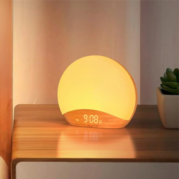 Réveil lumineux pour un réveil naturel et apaisant