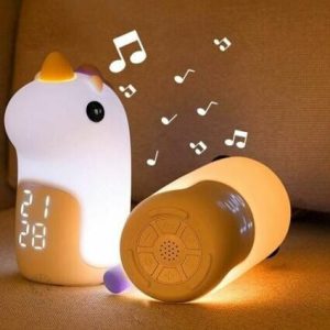 Réveil enfant avec design licorne amusant