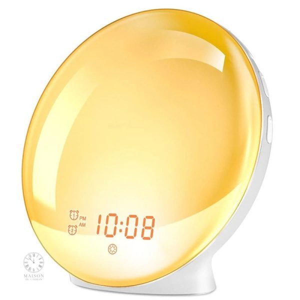 Réveil design avec fonction de lumière douce