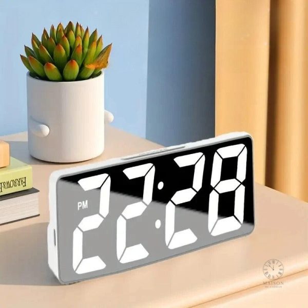 reveil-matin-1 Réveil Matin moderne avec affichage numérique