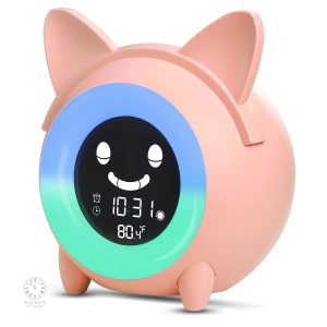 Réveil coloré pour stimuler l'autonomie des petits