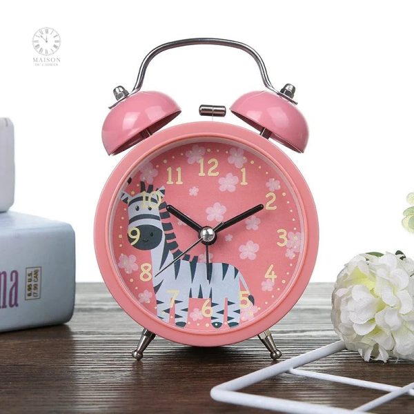 reveil-rose-1 Réveil enfant rose pour une chambre joyeuse