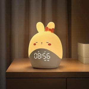 Réveil enfant avec lumière douce et apaisante