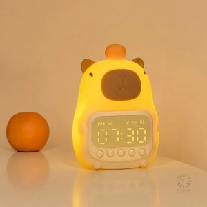 Réveil veilleuse enfant lumineux et coloré
