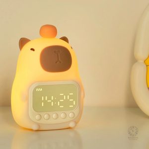 Réveil pour enfant avec fonction veilleuse douce